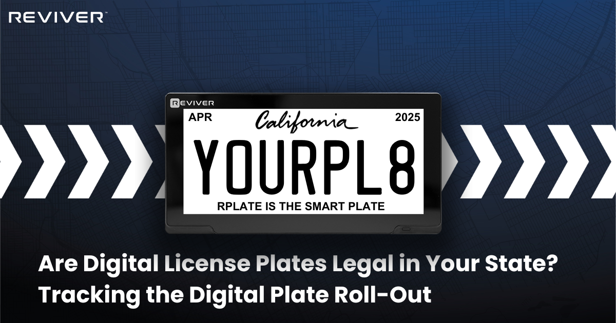 Are Digital License Plates Legal in Your State? Tracking the Digital Plate Roll-Out