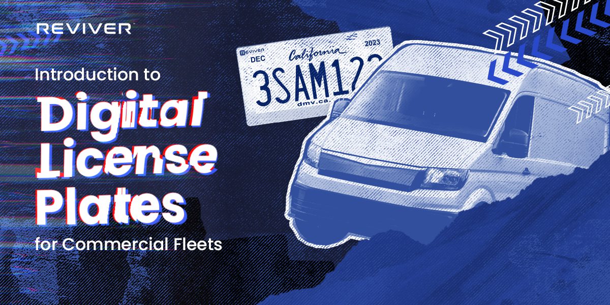 Introduction to Digital License Plates for Commercial Fleets