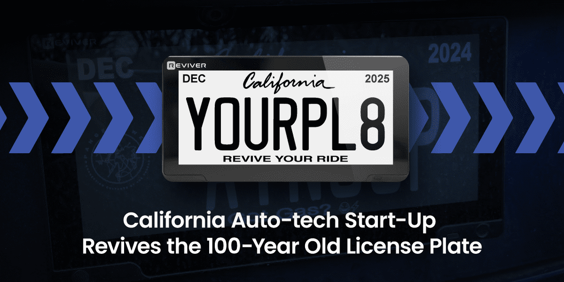California Auto-tech Start-Up Revives the 100-Year Old License Plate