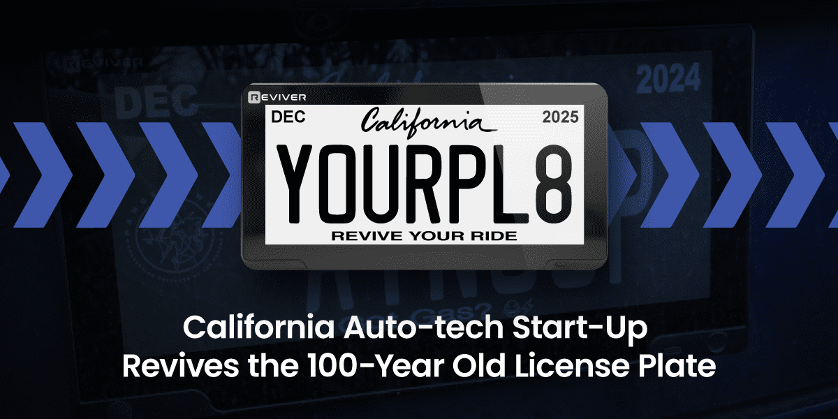 California Auto-tech Start-Up Revives the 100-Year Old License Plate