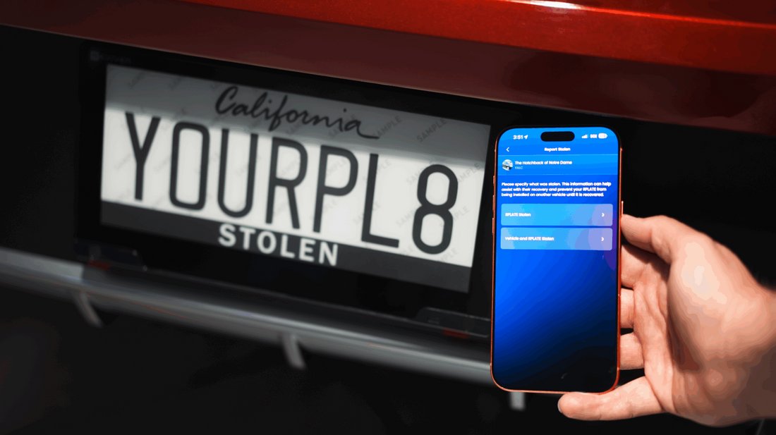 What Happens If Your License Plate Gets Stolen in California?