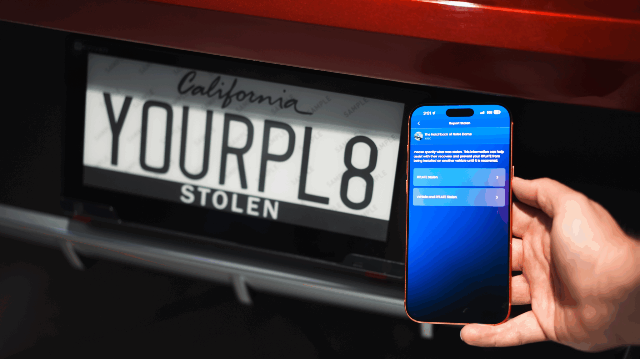 What Happens If Your License Plate Gets Stolen in California?