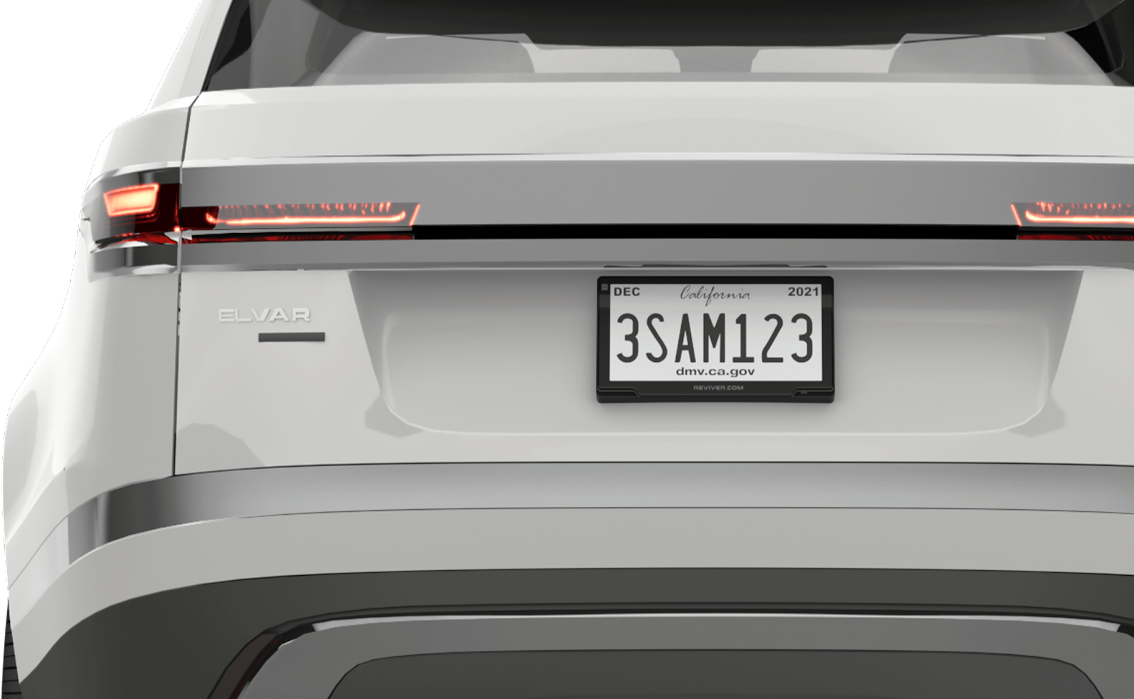 Digital Paper Display Technology for Smart License Plates