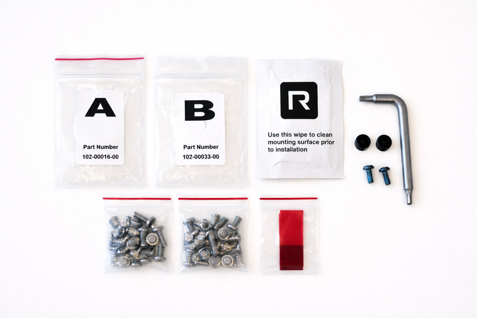 Replacement Bracket and Fastener Set